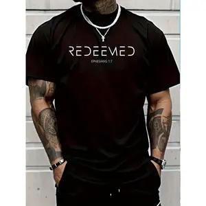 Unisex Graphic Tee Ephesians 17 Christian Bible Verse Redemption Salvation T-Shirt