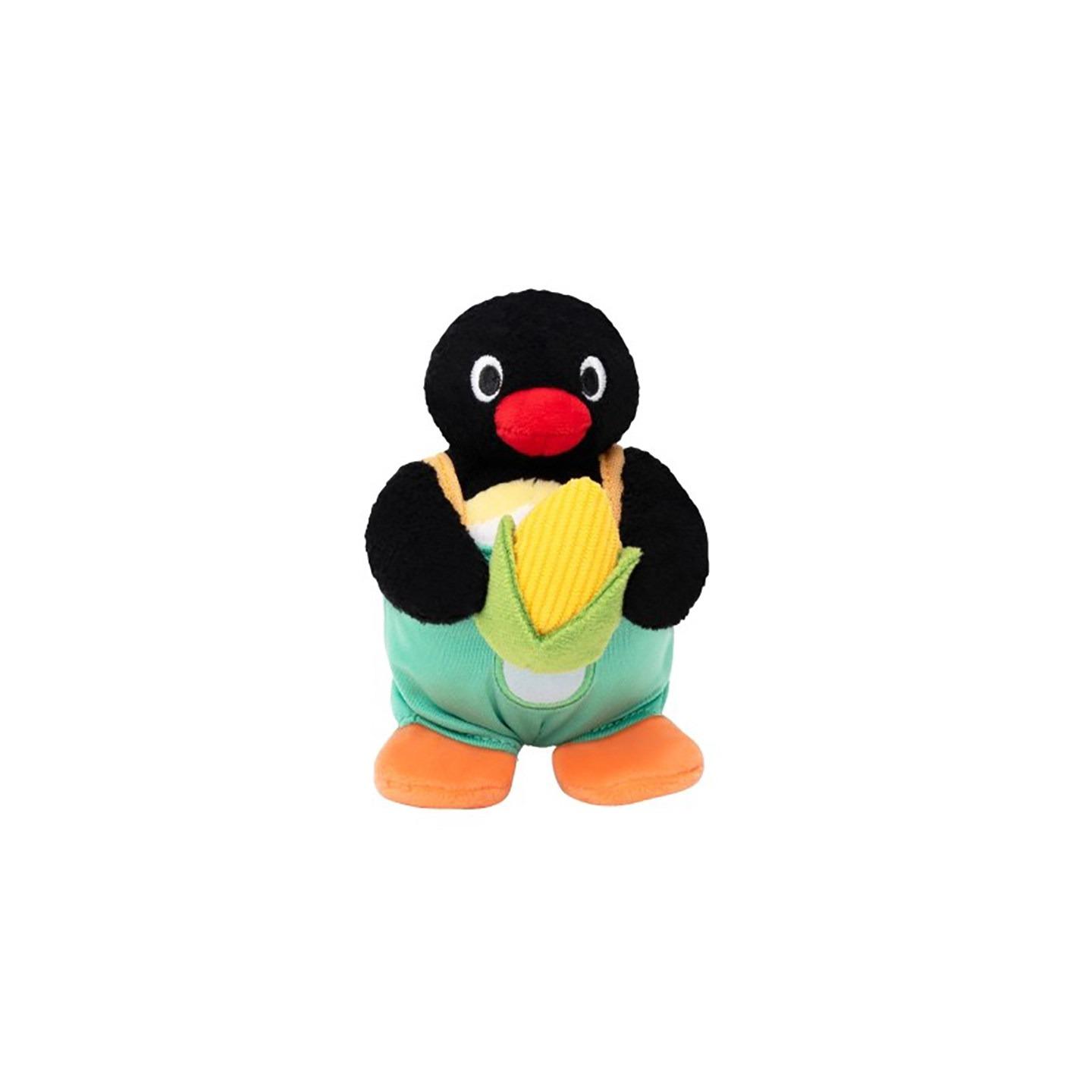 Pingu Happy Farm Series Plush Pendant Blind Box - Farm-Themed Penguin Charm, Soft Fluffy Keychain, Sweet Backpack Accessory for Teens' Daily Matching
