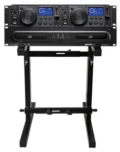 Gemini CDX-2250i DJ Dual Two Deck CD/MP3 Media Player+Adjustable Stand