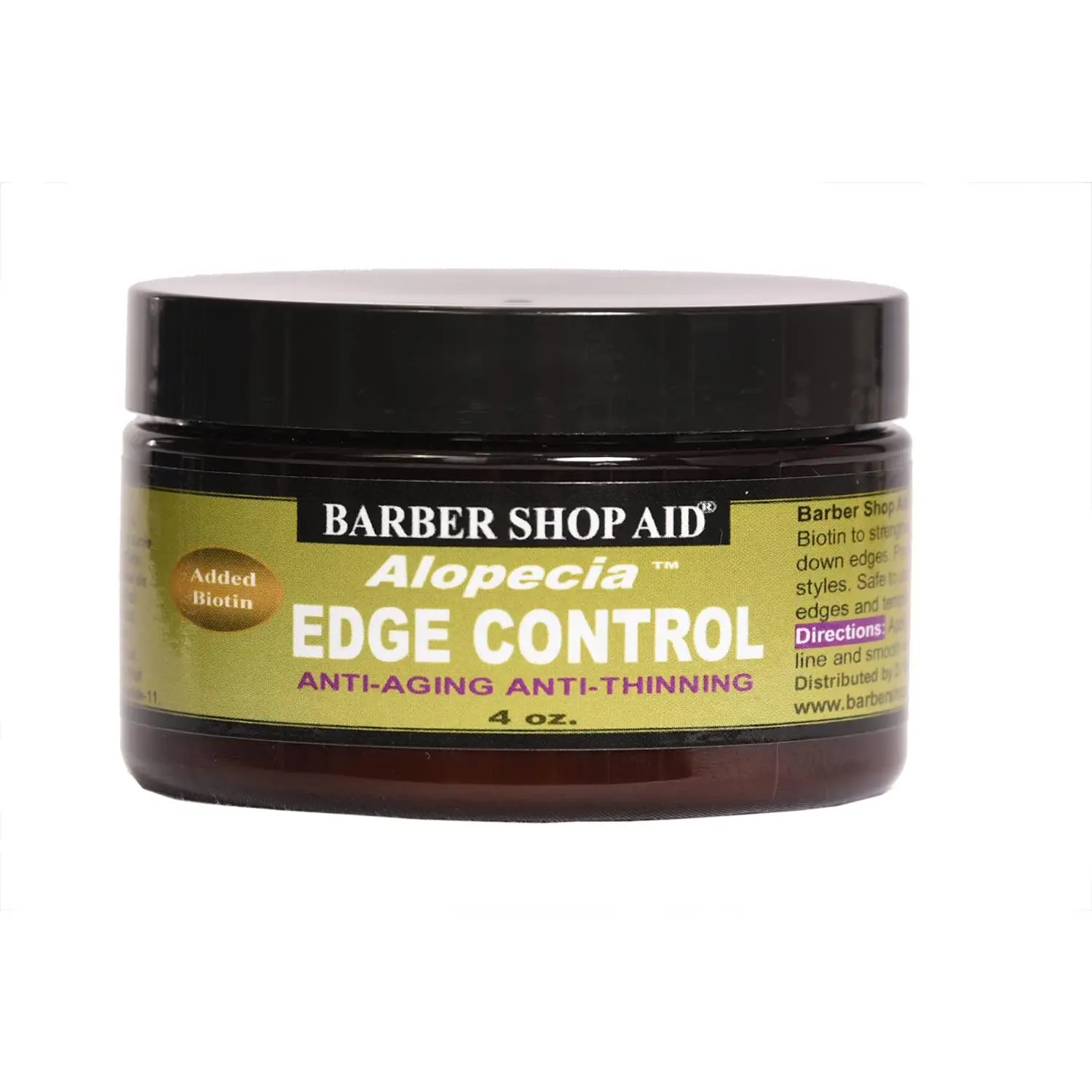 Alopecia Edge Control Anti-Aging Anti-Thinning Hair Conditioner, 4 Fl Oz, Pack of 1