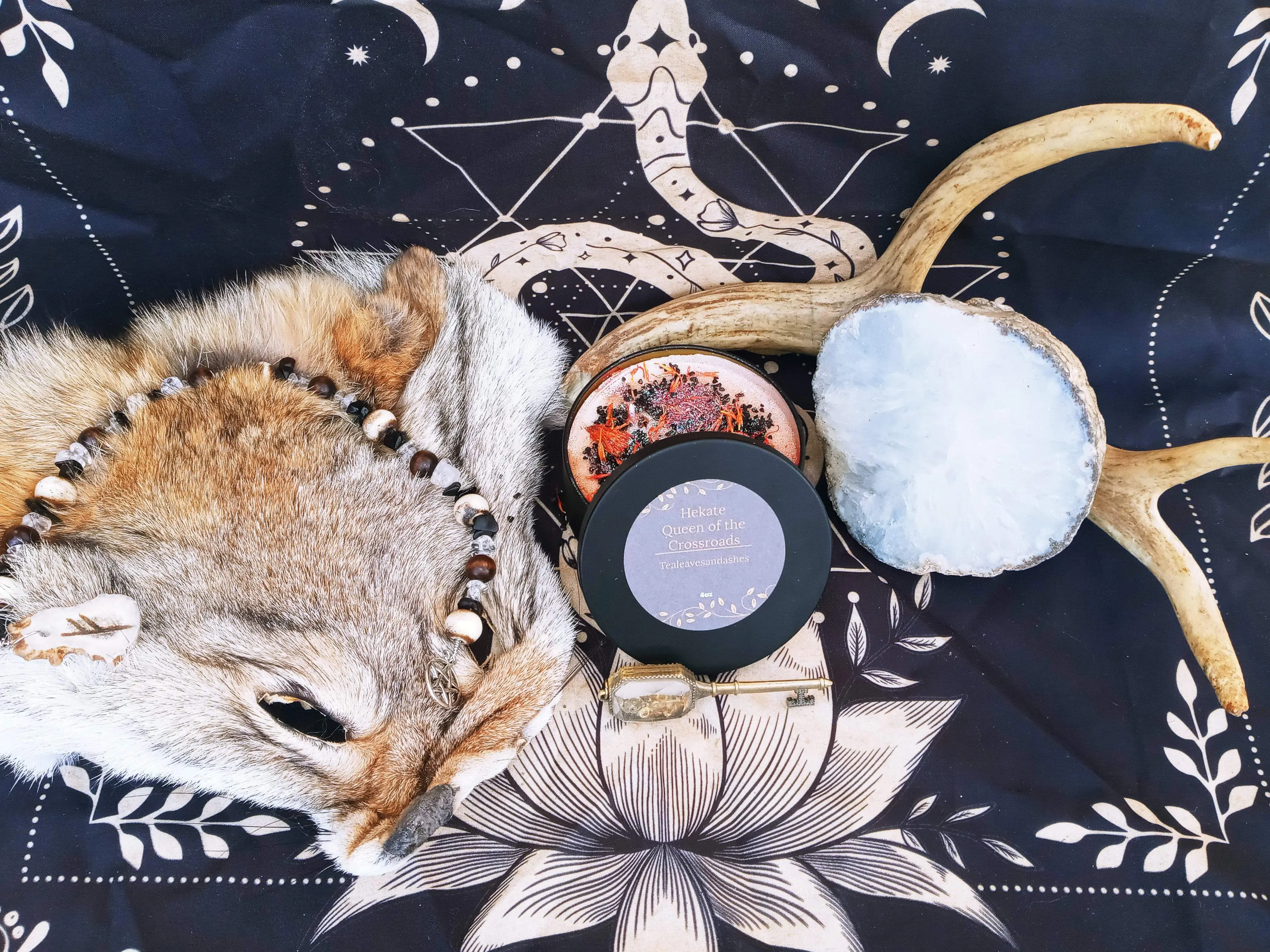 Hekate Dedication Candle | Hekate Prayer Candle