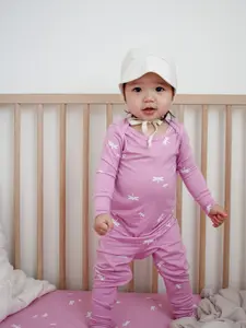 günamüna® Baby Bamboo Rayon Sleeper Pajama with DIAPER-ZiP