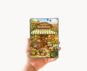 Little Bookstore Spring Kindle E-Reader Case Insert Little Bookstore Spring Kindle E-Reader Case Insert