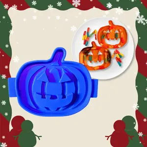 ZaveryCakes Jack the Pumpkin Silicone Pancake Mold Non-Stick, BPA-Free, Food-Grade | Make Breakfast, Pancakes, Cookies, Eggs, Pizza & More | Perfect Holiday Gift or Stocking Stuffer for Fans, Kids & Adults!