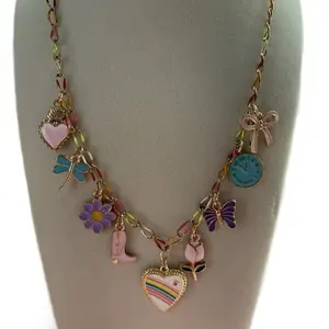 Custom charm necklace