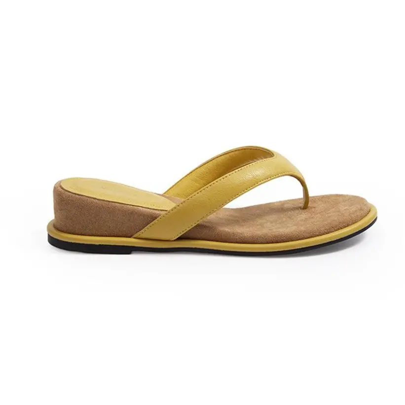 Women's Platform Wedge Flip Flops Chunky Thong Sandals Comfortable Slip On Open Toe Low Heel Mules Minimalist 90s Retro Y2K Aesthetic Summer Vacation Beach Resort Wear Casual Everyday Walking Shoes Cushioned Footbed Sandals
