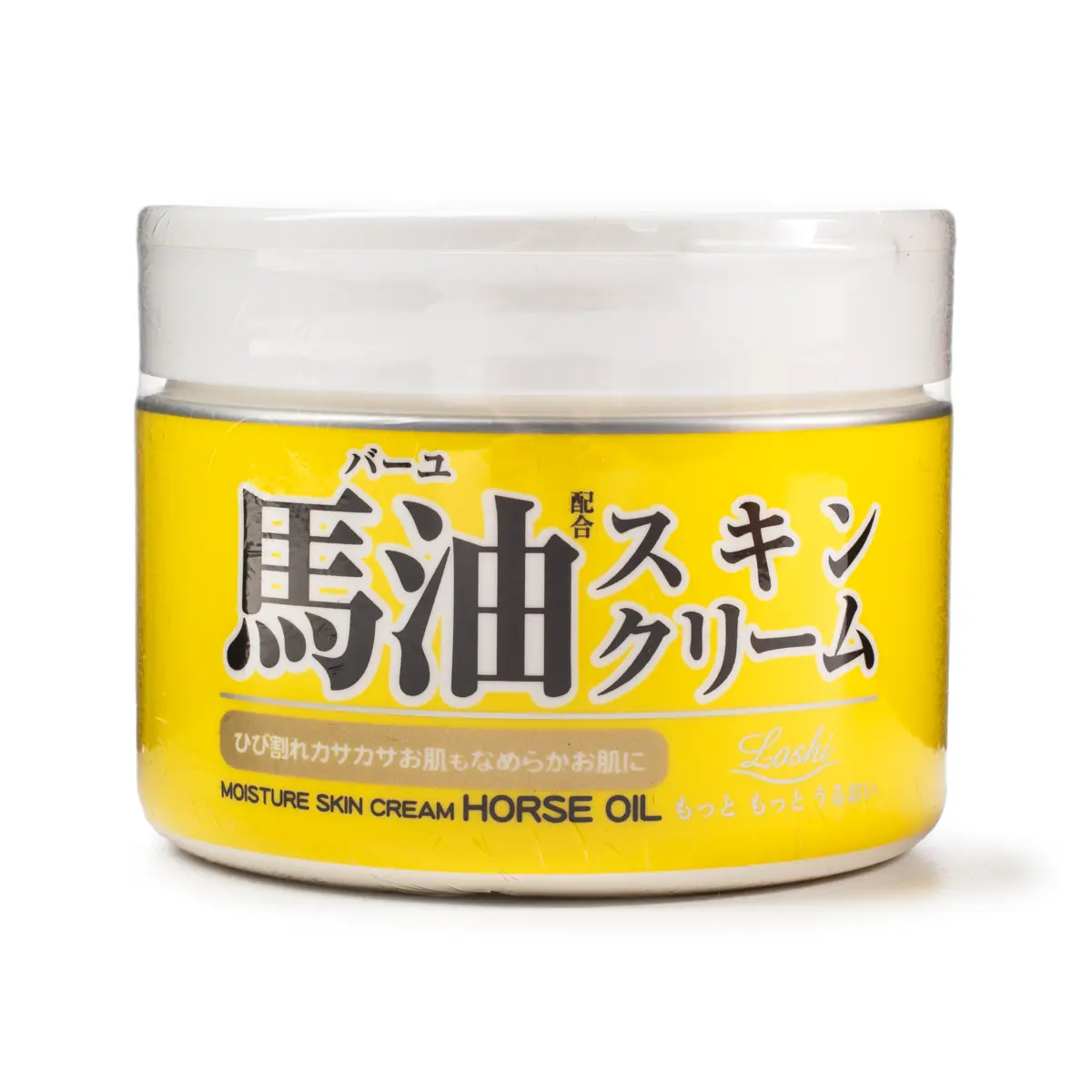 LoShi Horse Oil Moisturizing Cream (220g) - Vitamin-Infused Gentle Body Skincare for Smooth, Sensitive, and Dry Skin, Sensitive Skin, Moisturize, Smooth Skin Routine