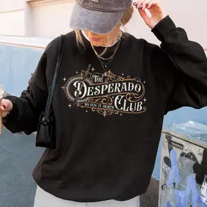 Dungeon New Achievement Sweatshirt, The Desperado Club Litrpg Sweater, Fantasy Booktok Gift, Sci Fi Reader Shirt, Donut Fan Tee