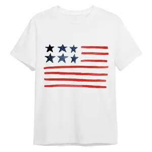 Soft & Stylish USA Print Cotton T-Shirt, Classic Graphic Tee For Men & Women
