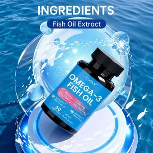 KOOVS Triple Strength Omega 3 Fish Oil Supplements 4200mg Per Serving