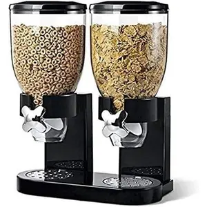 Food Dispenser Cereal Containers Storage Container Dispenser Countertop For Candy Nut Grain Granola Snack