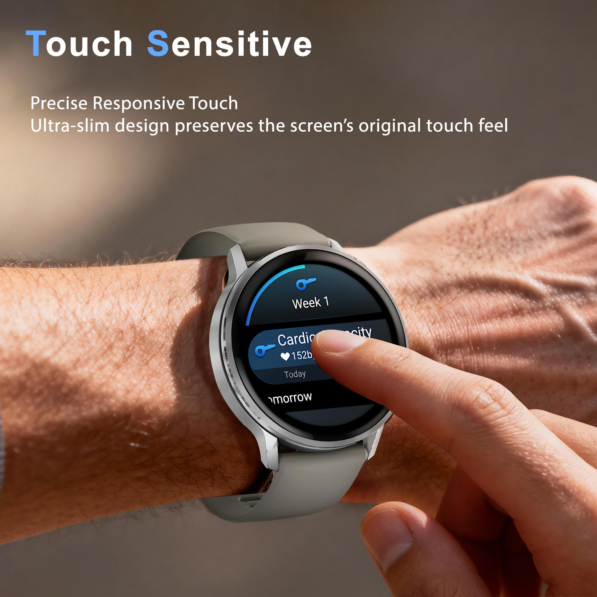 6-Pack Screen Protector for Garmin Venu 4 41/45mm, High Clarity Soft Film, Touch Sensitive, Anti Scratch, Bubble Free, Flexible Screen Protector