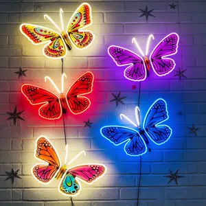 dynamic butterfly lights, Christmas tree decoration lights, holiday gifts