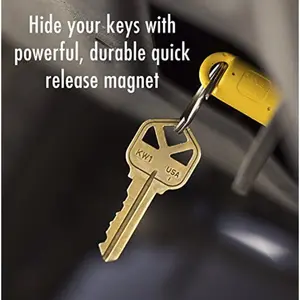 Pack of 1 MagnetPal Heavy-Duty Neodymium Strong Magnet, Stud Finder, Hide-A-Key, Tool Holder & Retrieval - Quick Release Keys - Magnetic accessorises