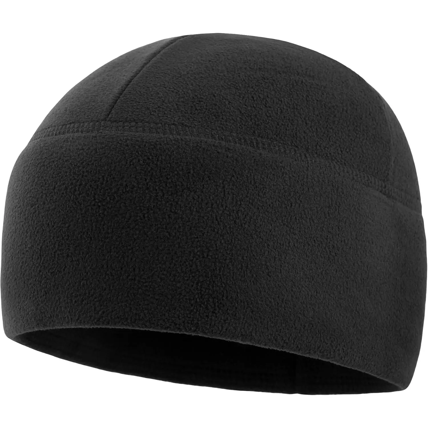Fleece Watch Cap - Casual, Low Profile, Lightweight Army Military Tactical Beanie with Stretch Elastic Bands, Thermal, Breathable, Pull-On, Quick-Dry, Skin-Friendly, Portable, Machine Washable Winter Sports & Outdoor Accessory