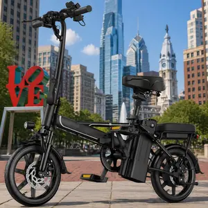 14" Mini E-Bike|500W(Peak 750W) Pure AluminumFrame|22Mph Top Speed |Up to 40 Miles Range Perfectfor Campus Commutes, Grocery Runs, or Leisure Rides NoMore Sweating - Electric Assist for Smooth Hills & LongDistances!