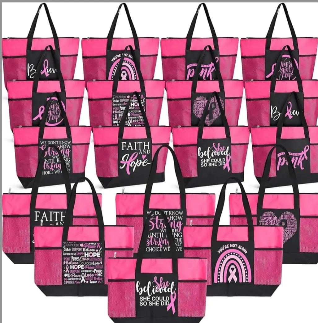 Breast Cancer Awareness tote bag