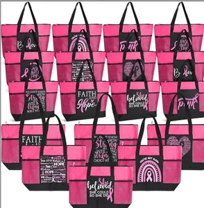 Breast Cancer Awareness tote bag
