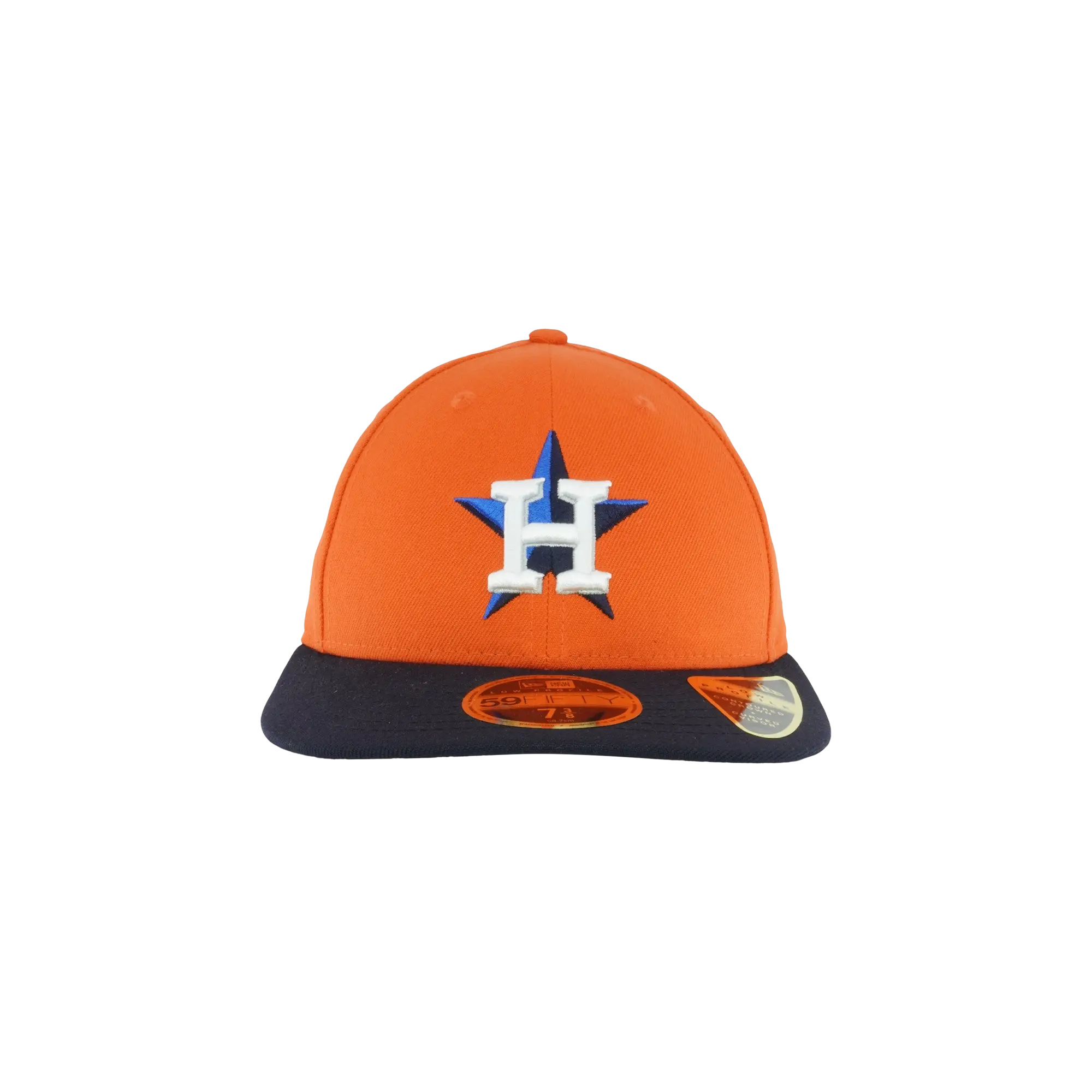 59FIFTY Houston Astros 2017 Low Profile Authentic Fitted Hat "Dark Orange / Black - Under Brim" NE981