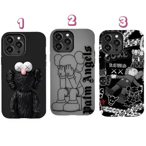 Sitting Kaws Phone Case, Angels Gifts, Suitable for iPhone 17/16/15/14/13/12/11 Pro Max/Plus