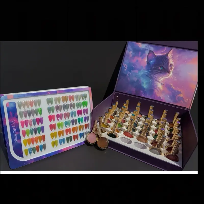 Neon Cat Eye (no.01-36)– 36 Colors + magnet and gifts from the shop . See details on tiktok