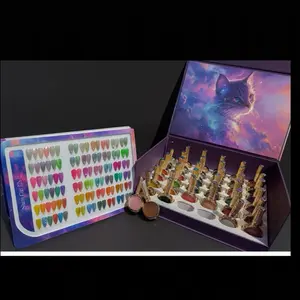 Neon Cat Eye (no.01-36)– 36 Colors + magnet and gifts from the shop . See details on tiktok