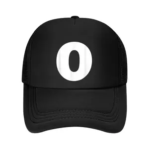 Letter O Capital Alphabet Monogram Initial Baseball Cap