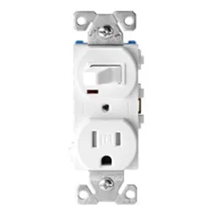 Cooper Wiring Devices  TR274W White Switch & Receptacle