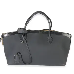 Black Calfskin Obsession Lockit East-West Bag