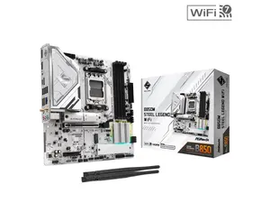 ASRock B850M STEEL LEGEND WIFI AM5 AMD B850 Micro ATX Motherboard