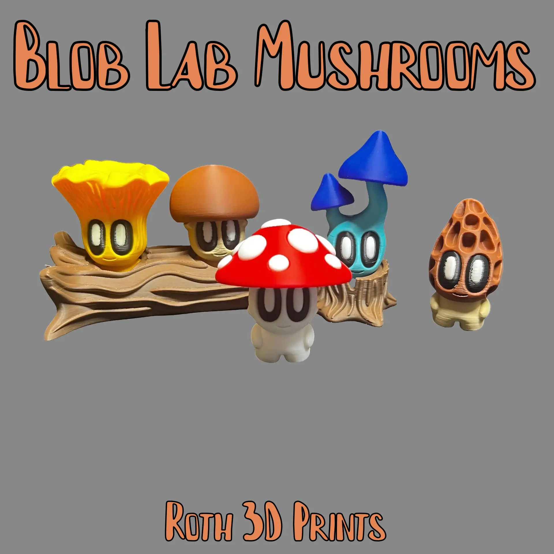 Blob Lab Mushrooms