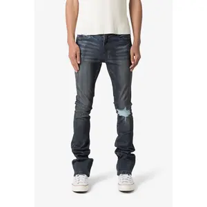 mnml X385 Skinny Stacked Denim - Blue