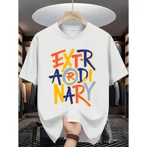 EXTR ARDI NARY T-shirt, holiday, gift for him, create a unique dressing style, urban street style, suitable for men, women, moms and friends, couple style, fashionable and loose, youthful and energetic, men's daily wear tops