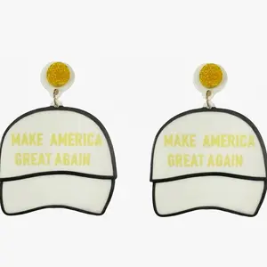 Women's Trump Earrings - Perfect for Any Occasion