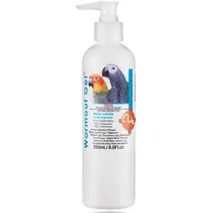 Worm-Out Gel Effective for Pigeons & Aviary Birds 100ml 250ml Water Soluble Treatment by Crop Needle