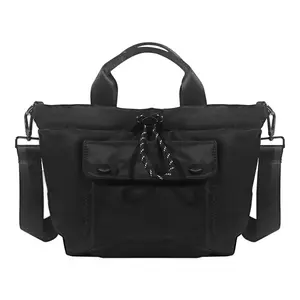 Stylish Functional Ultra Light CrossbodyBag with Multiple Pockets Adjustable Straps Durable Nylon Design for Everyday Use No Warranty