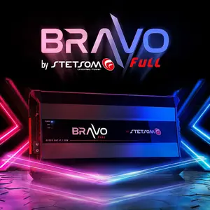 Stetsom Bravo 8000W RMS Full-Range Mono Amplifier