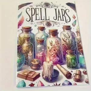 Spell Jars Creative Trendy Decorative Storage Containers, Perfect for Home Organization & Gift Giving, Stylish Design for Any Room