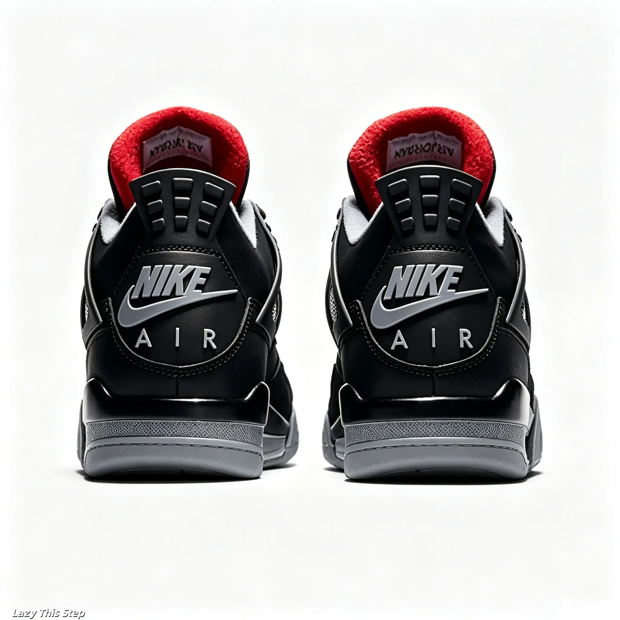 Brand New Mesh Panel Black Red Gray Three Tone Mid Top Retro Basketball Sneakers for Men Women, Multi Color Rubber Outsole Breathable Street Athletic Casual Footwear