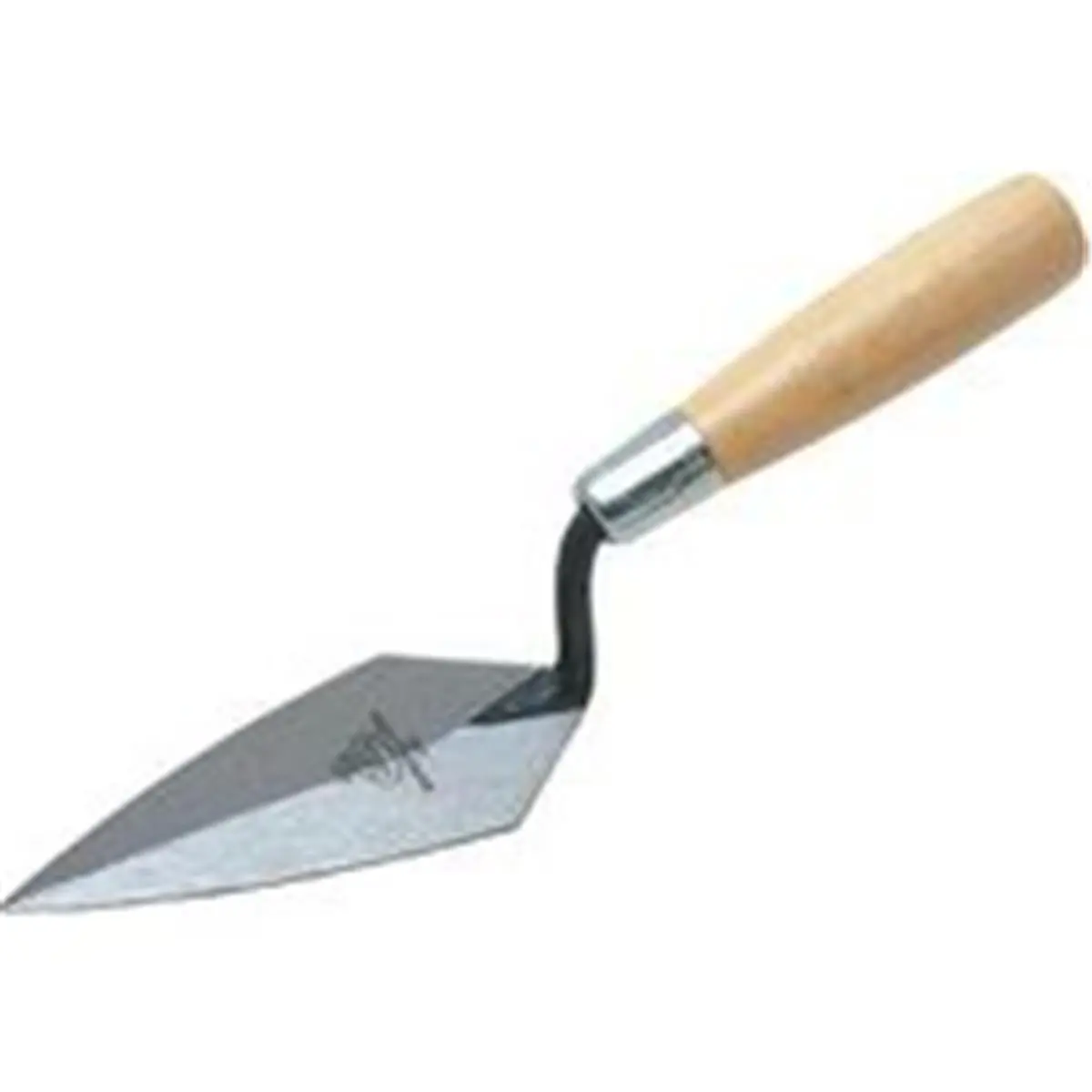 212 MAIN Pointing Trowel Tool, 1-Piece Forged Steel with Hardwood Handle, 5 x 2.5 in Blade for Masonry, Masonry Work, Polished Steel Ferrule, Tempered Steel