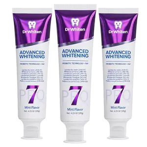 DrWhiten New 7-Pro Intensive Toothpaste | Upgraded Purple Formula with 7 Probiotics | Deep Enamel Repair & Long-Lasting Freshness