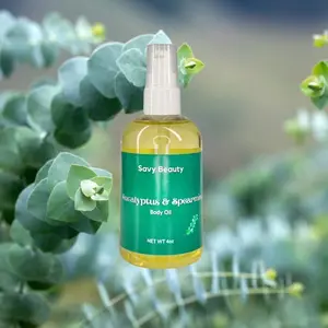 Eucalyptus & Spearmint- Body Oil Body Care Hydrating & Lightweight Blend Grape