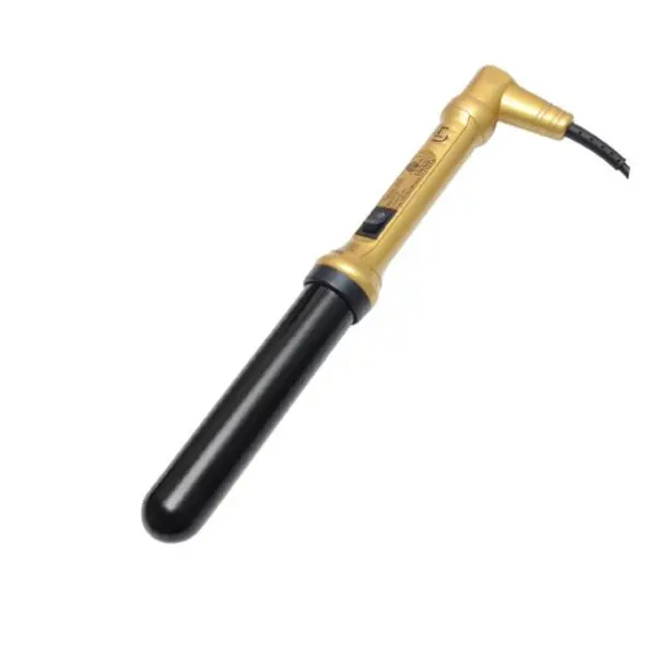 Le Angelique Ultimate 32mm Clipless Ceramic Coated Curling Iron Wand with Handle, 430F Heat, 45W Power, Tangle-Free Swivel Cord for Long-Lasting Bouncy Curls