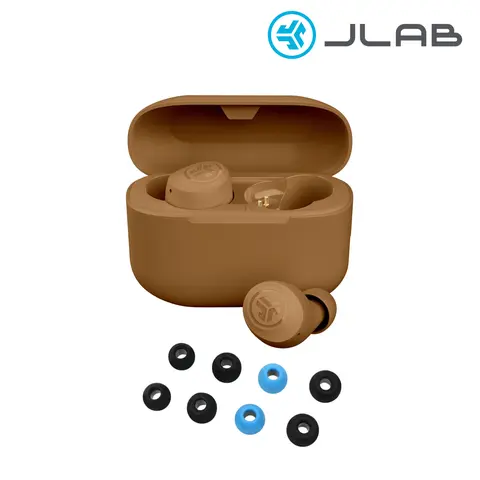 JLab GO Tones+ True Wireless Bluetooth Earbuds & Cloud Foam Ear Tips, 35+ Hours Playtime, Customizable EQ, Fast Charging, Integrated Cable, and Touch Controls Audio Headphone