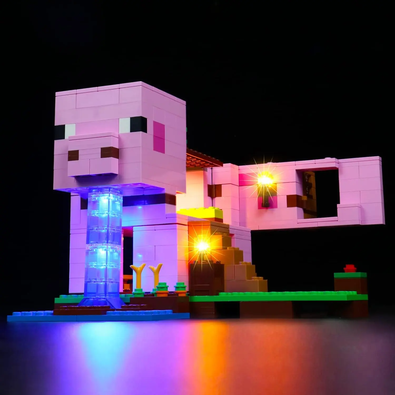 LED Lights - Pig House Kit Compatible with Lego 21170, DIY Pig House Lighting