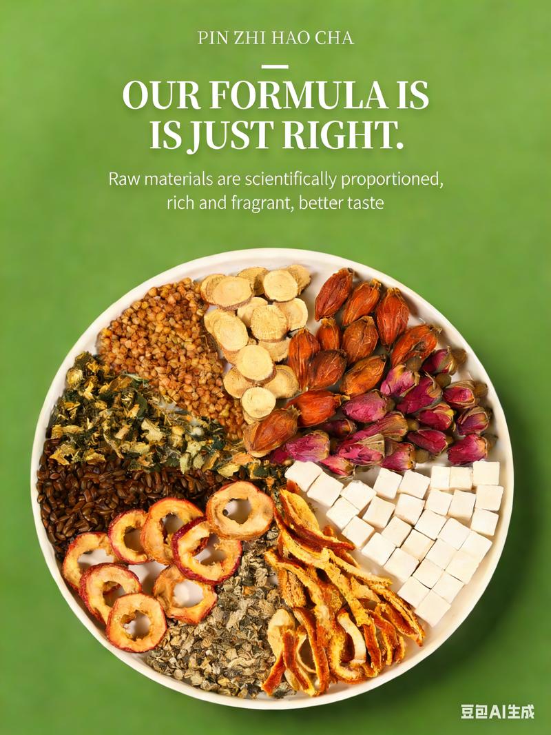 Kanglai Herbal Tea Bags - 10-Herb Natural Plant Blend for Light & Clean After Meals - Caffeine-Free & Easy to Enjoy - 75g Pack