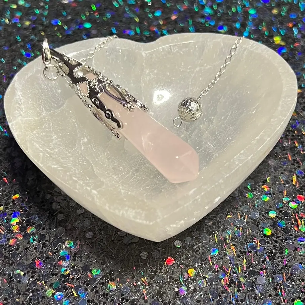 Rose Quartz Pendulum