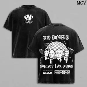 No Doubt Tee – Sphere Las Vegas Tour 2025 T-Shirt Hoodie & Sweatshirt Vintage Acid Wash Rock Pop Punk Ska Heavy Cotton Oversize Unisex Retro Graphic Streetwear Concert Music Fan Gift Top