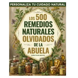 Los 500 Remedios Naturales Olvidados de la Abuela: Personaliza tu cuidado natural con plantas, ungüentos y recetas ancestrales para calmar molestias y ... con la sabiduría de antes (Spanish Edition)