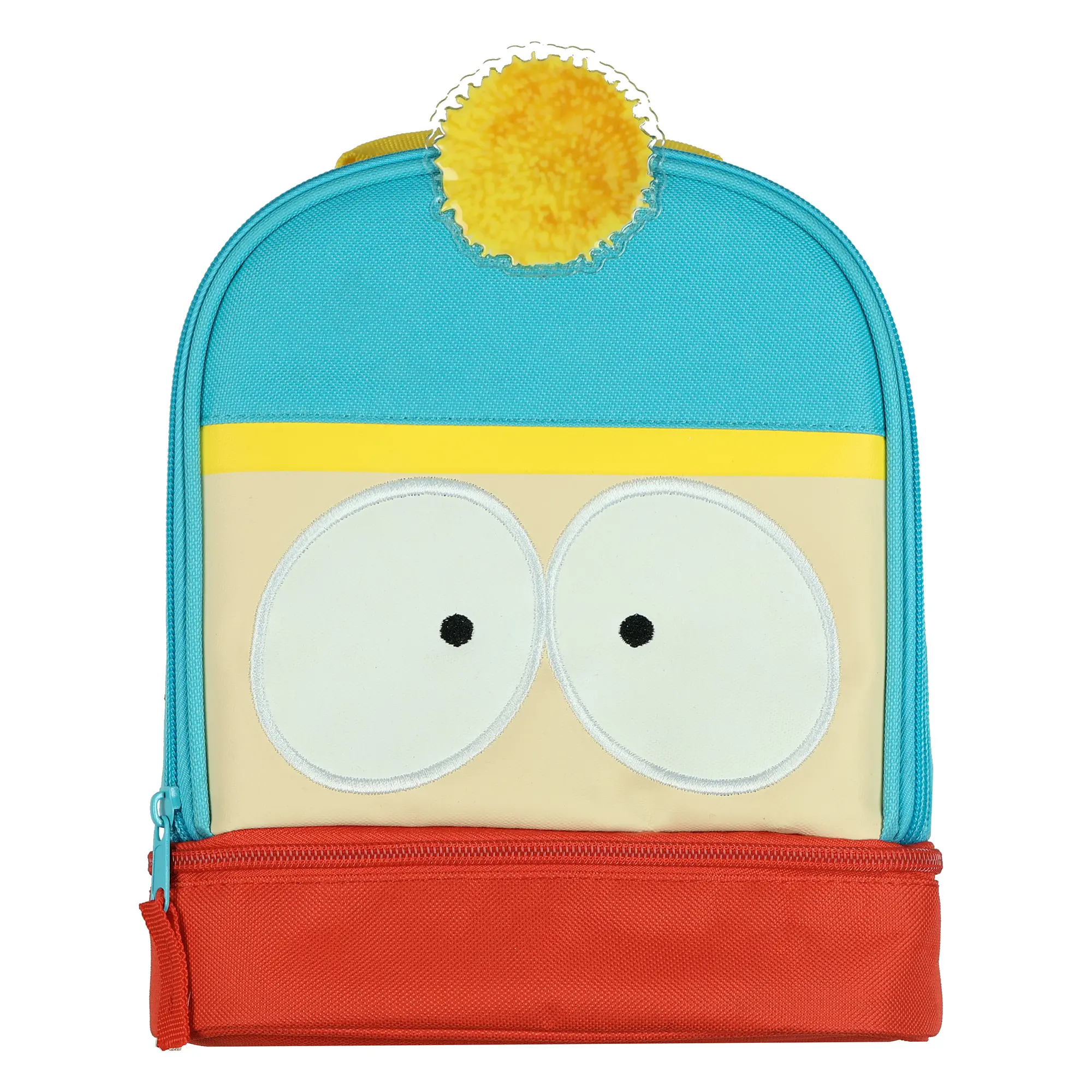 South Park Lunch Box Eric Cartman Character Insulated Dual Compartment 10" Bag Tote